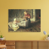 Babysitting Leinwanddruck (Insitu (Wohnzimmer))