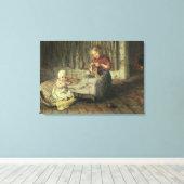 Babysitting Leinwanddruck (Insitu (Holzboden))