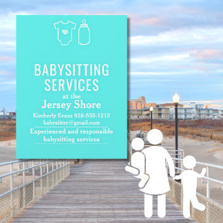 Babysitting Services an der Jersey Shore Flyer