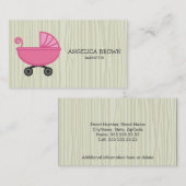 Babysitting Visitenkarte (Vorne/Hinten)