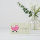 Babysitting Visitenkarte (Stehend Vorderseite)