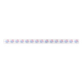 Babysocken - Rosa und Blau Satinband (Vorderseite)