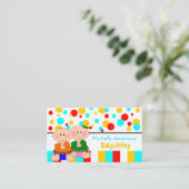 Babysorgfalt u. -geschäft visitenkarte (Stehend Vorderseite)