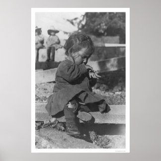 Babyspielen in Nome 1906 Poster