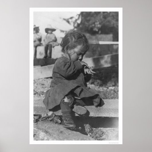 Babyspielen in Nome 1906 Poster (Vorne)