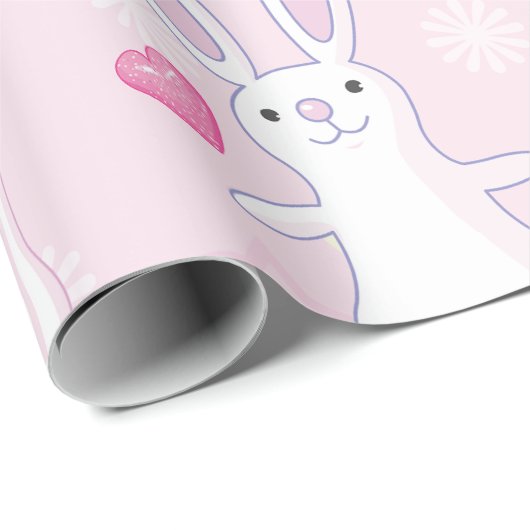 Babyspielzeug und Kinderzimmer Geschenkpapier (Rolleneckpunkt)