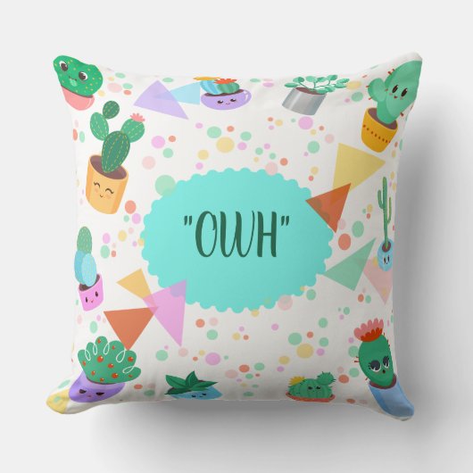 Babysprache Kissen (Vorderseite)