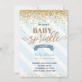 Babysprinkdusche Party Einladung (Vorderseite)