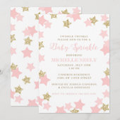 Babysprinkle Einladungen für Jessica (Vorne/Hinten)