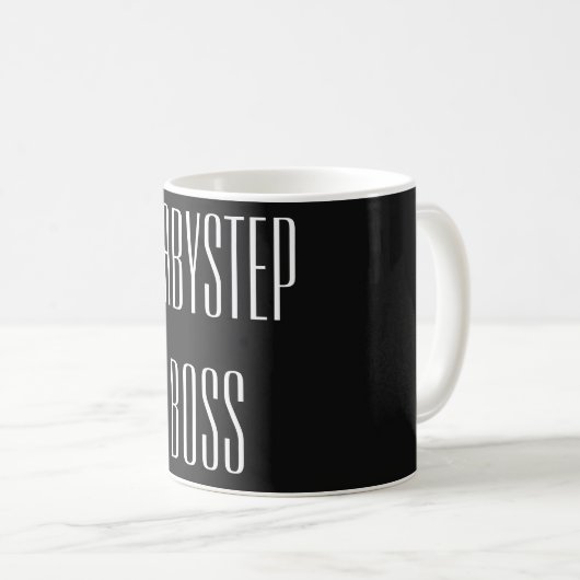 Babystep Chef-Becher Dave Ramsey Kaffeetasse (VorderseiteRechts)
