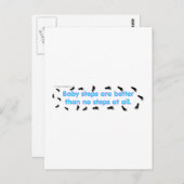 BabySteps Postkarte (Vorne/Hinten)