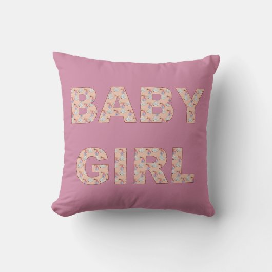 Babystörche Kissen (Vorderseite)
