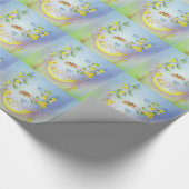 Babytaufe, Taufe Geschenkpapier (Ecke)