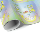 Babytaufe, Taufe Geschenkpapier (Rolleneckpunkt)