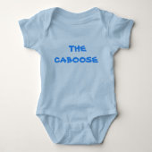 Babytee "Caboose" Baby Strampler (Vorderseite)