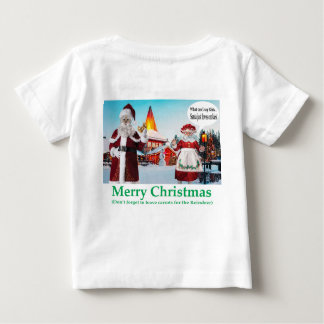 Babytee. Frohe Weihnachten. Baby T-shirt