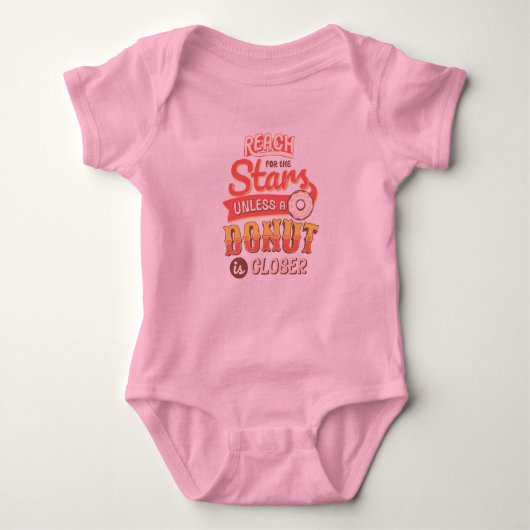 Babytee für Sterne Baby Strampler (Vorderseite)