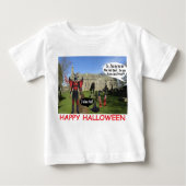 Babytee glückliche Halloween-Teufelsziege Baby T-shirt (Vorderseite)