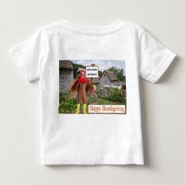 Babytee. Glückliches Erntedankfest, Geparden-Truth Baby T-shirt