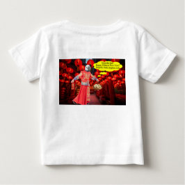 Babytee. Happy Chinese New Year. Panda/man Baby T-shirt