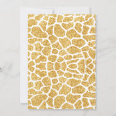 Babytiere Boccia Boccia Baby Dusche Einladung (Rückseite)