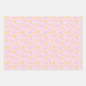 Babytiere in den Wolken Geschenkpapier Set (Vorderseite 3)