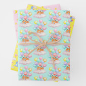 Babytiere in den Wolken Geschenkpapier Set (Beispiel)