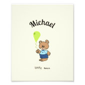 Babytragen Fotodruck (Vorne)