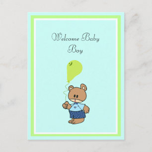 Babytragen Postkarte