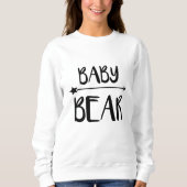 Babytragen Sweatshirt (Vorderseite)
