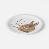 Babytrappe Pappteller (Schrägansicht)