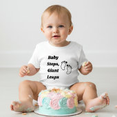 Babytreppen, Riesensprünge Baby T-shirt