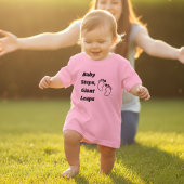 Babytreppen, Riesensprünge Baby T-shirt