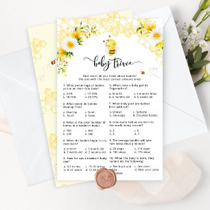 Babytrivia Babydusche-Spiel süß wie möglich