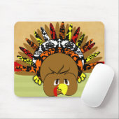 Babyturkeykoloriskenkreise Mousepad (Mit Mouse)