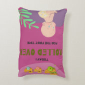 Babyüberrollung Dekokissen (Rückseite(Vertikal))