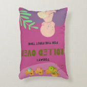 Babyüberrollung Dekokissen (Vorderseite(Vertikal))