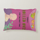 Babyüberrollung Dekokissen (Rückseite)