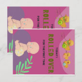 Babyüberrollung Postkarte (Vorne/Hinten)