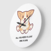 Babyuhr Große Wanduhr (Winkel)