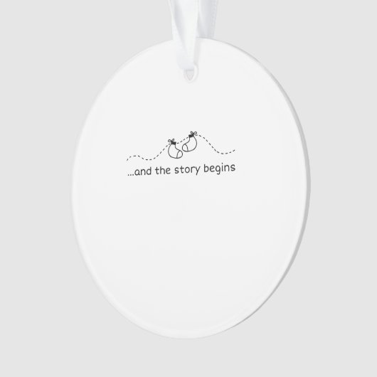 Babyverkündung Ornament (Vorderseite)