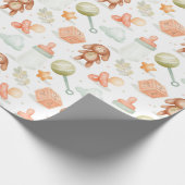 Babyverpackungspapier Geschenkpapier (Ecke)