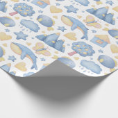 Babyverpackungspapier Geschenkpapier (Ecke)