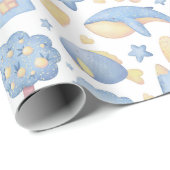 Babyverpackungspapier Geschenkpapier (Rolleneckpunkt)