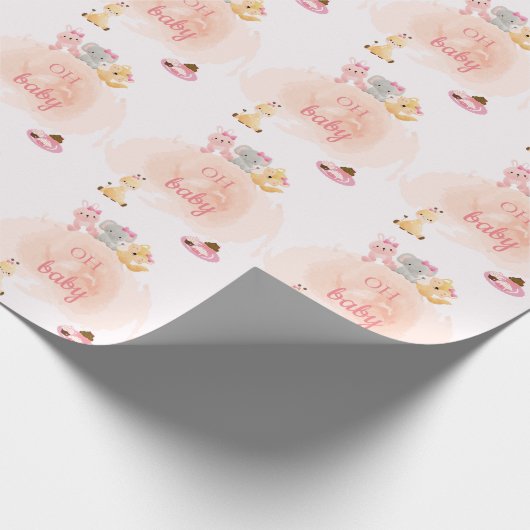 Babyverpackungspapier Geschenkpapier (Ecke)