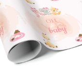 Babyverpackungspapier Geschenkpapier (Rolleneckpunkt)