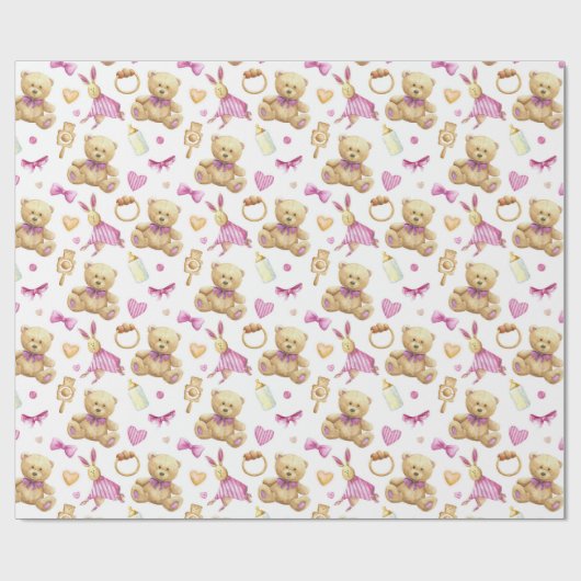 Babyverpackungspapier Geschenkpapier (Flach)