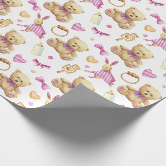 Babyverpackungspapier Geschenkpapier (Ecke)