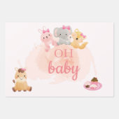 Babyverpackungspapier Geschenkpapier Set (Vorderseite 3)