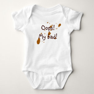 Babyverwirrung "MEIN SCHLECHTES! " Baby Strampler